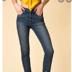 AMO high rise jeans never worn with tags